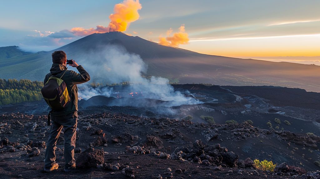 Voyager en toute sécurité sur un volcan : Explorer les volcans les plus actifs du monde