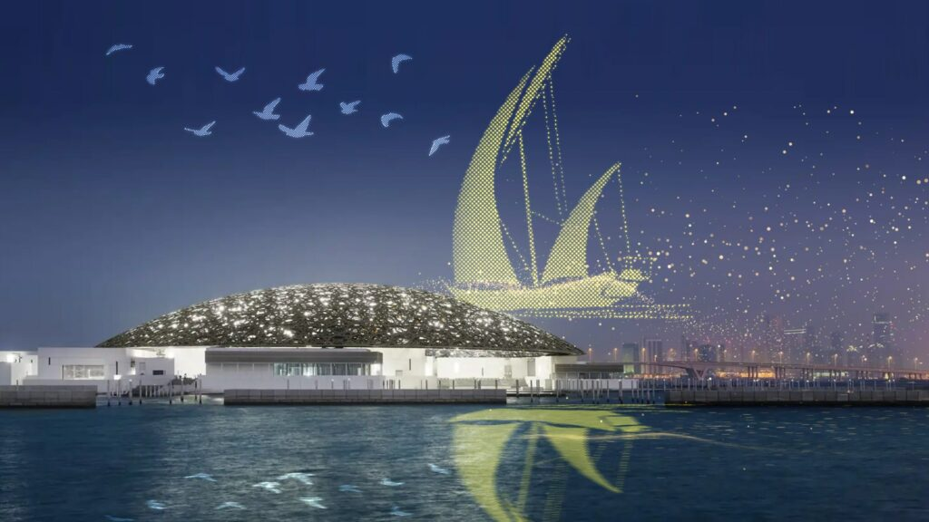 Abu Dhabi Unveils Plans for the Largest Drone Light Show Worldwide