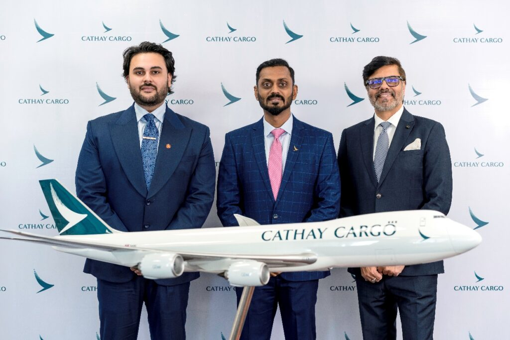 Expansion de Cathay Cargo en Inde grâce au partenariat de Zeal Global Corp
