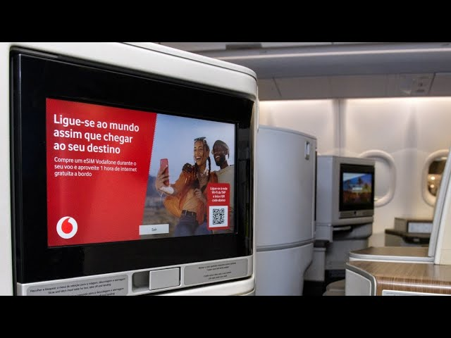 TAP Air Portugal améliore son expérience de voyage grâce aux eSIM de Vodafone pour une connectivité mondiale