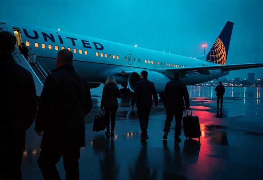 Náhlé přistání letu společnosti United Airlines upozorňuje na nedostatky v dokumentech