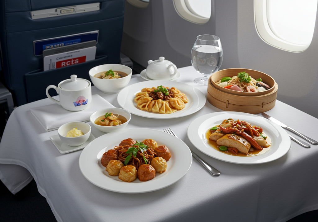 China Airlines lanciert exquisite saisonale Menüs für Reisende