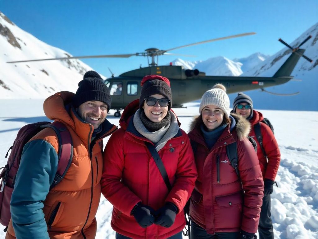 Gestrandete Touristen aus Nord-Sikkim erfolgreich evakuiert