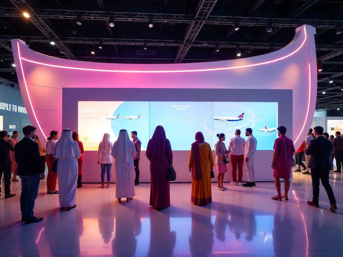 Qatar Airways демонструє культурні та технологічні інновації на виставці ATM Dubai 2025</trp-post-container