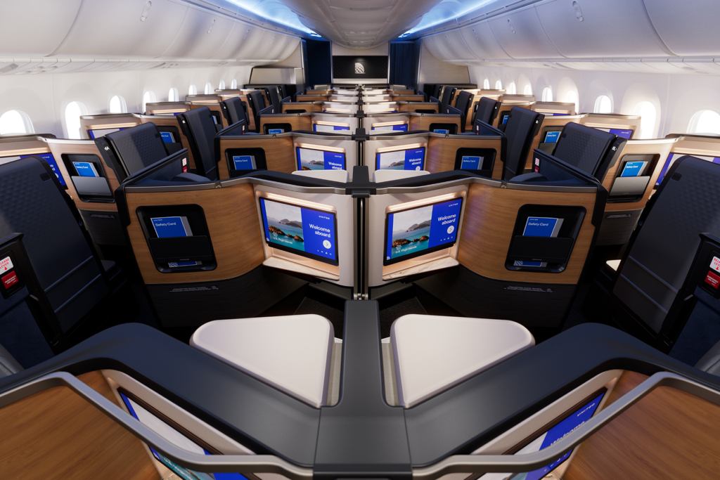 Explore United Airlines’ Enhanced Premium Seating with Polaris Studio